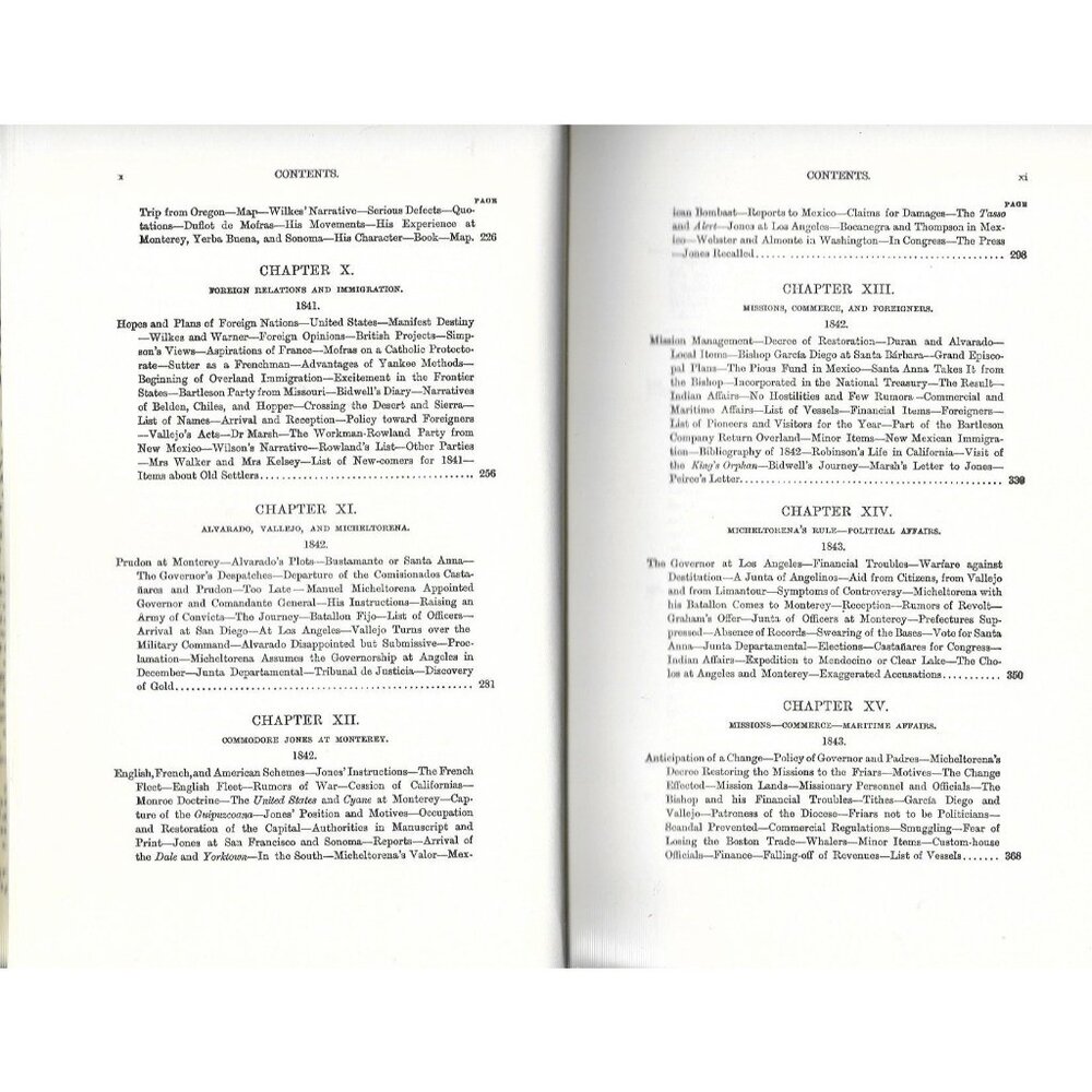 History of California, Volume IV, 1840–1845 by Hubert Howe Bancroft Volume XXI - Picture 8 of 11